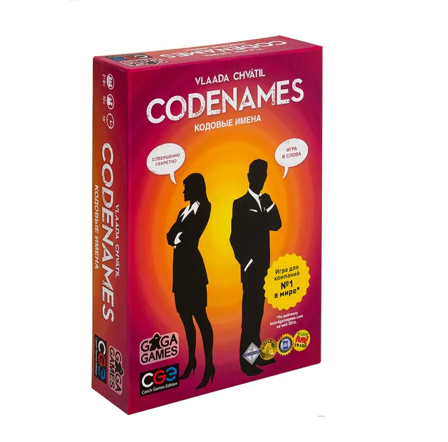 Codenames Nomi in Codice gioco di parole a squadre scatola base