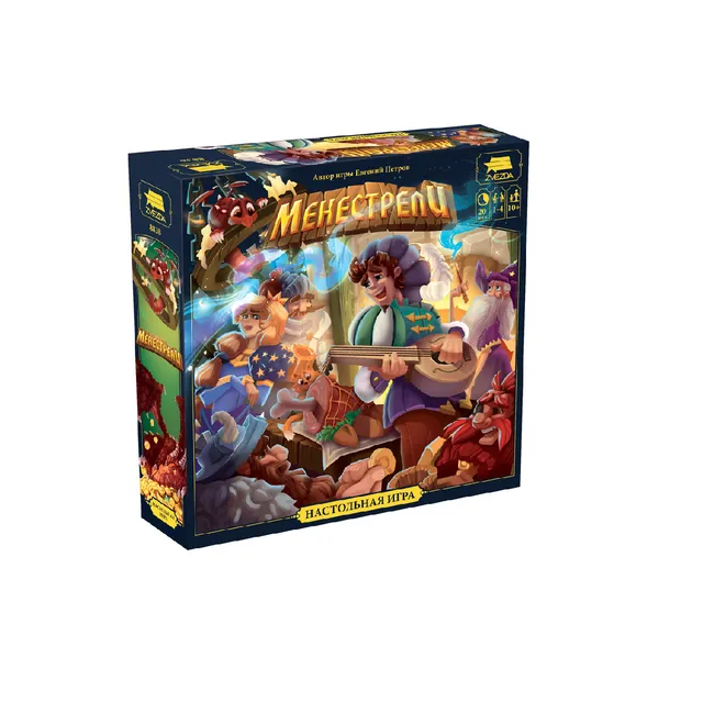 Niza Gams Menestrelli gioco tavolo dadi e tessere