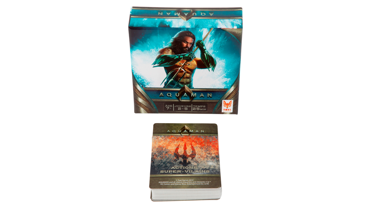 Topi Games Aquaman The Game gioco di carte eroi