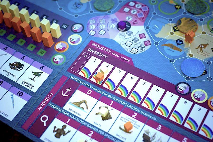ION Games Bios Origins 2nd Edition gioco da tavolo retail