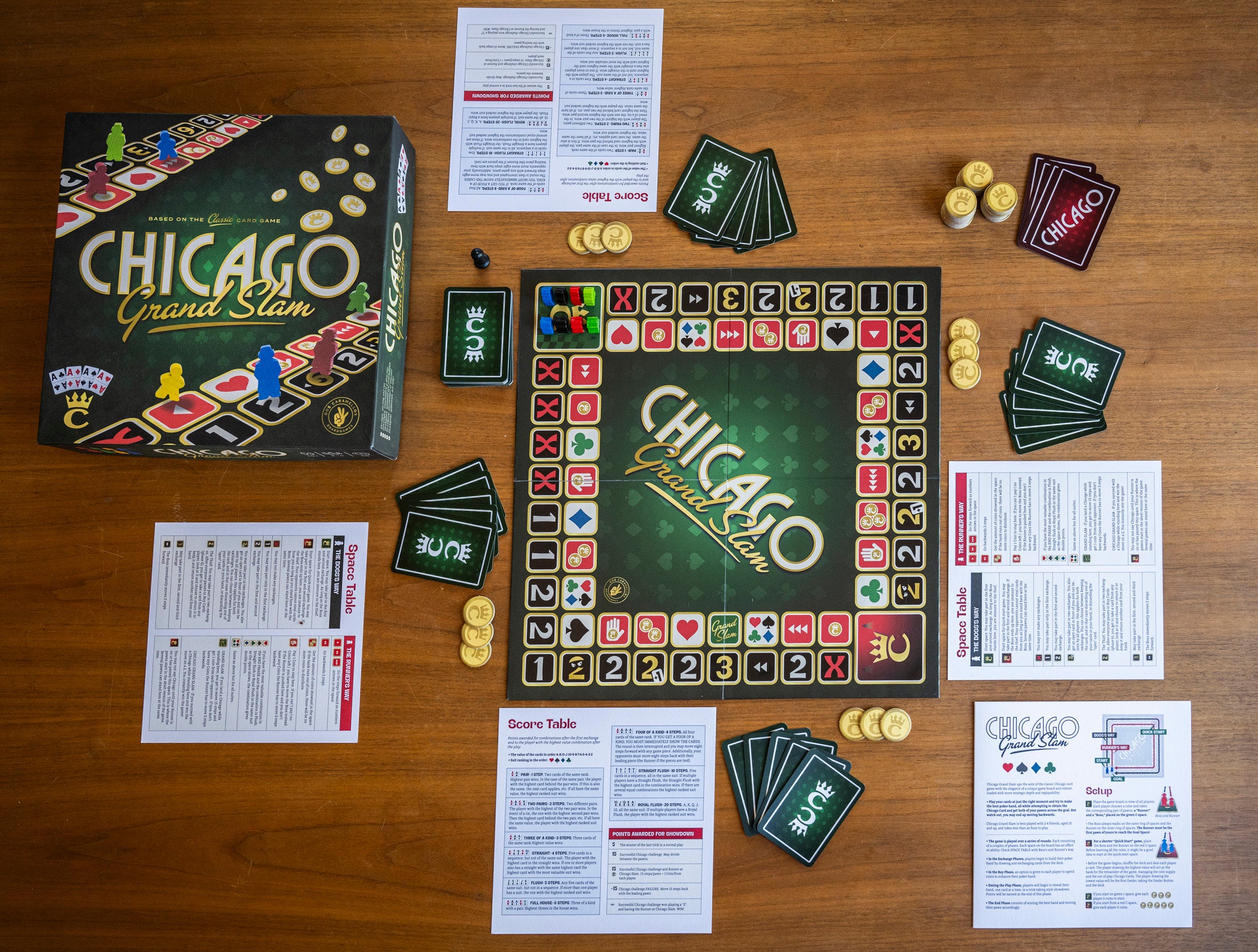 ION Games Chicago Grand Slam gioco da tavolo 2-4 giocatori