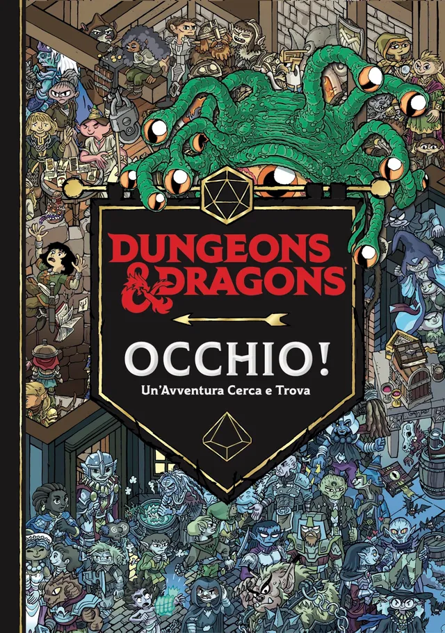 Raven Edizioni Dungeons & Dragons Occhio! libro cerca e trova