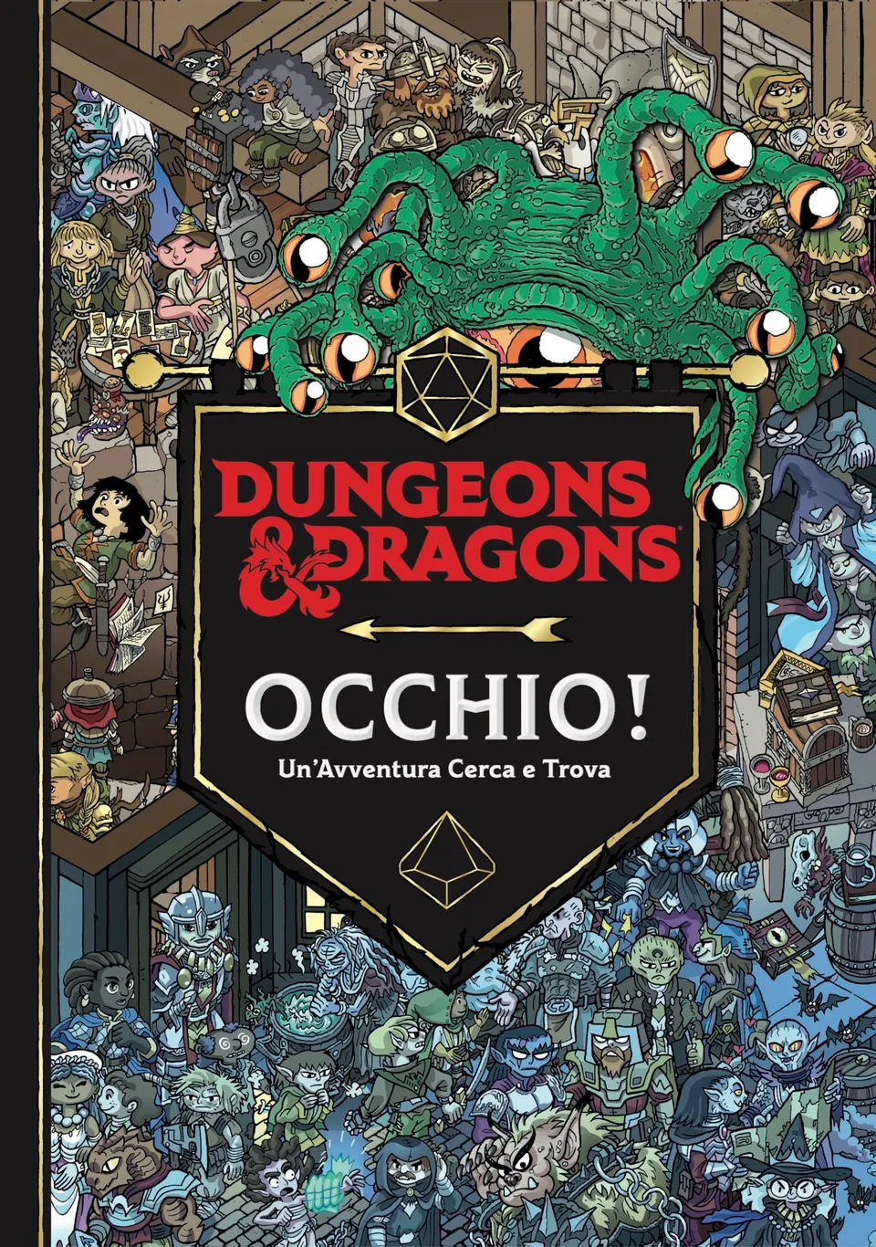 Raven Edizioni Dungeons & Dragons Occhio! libro cerca e trova