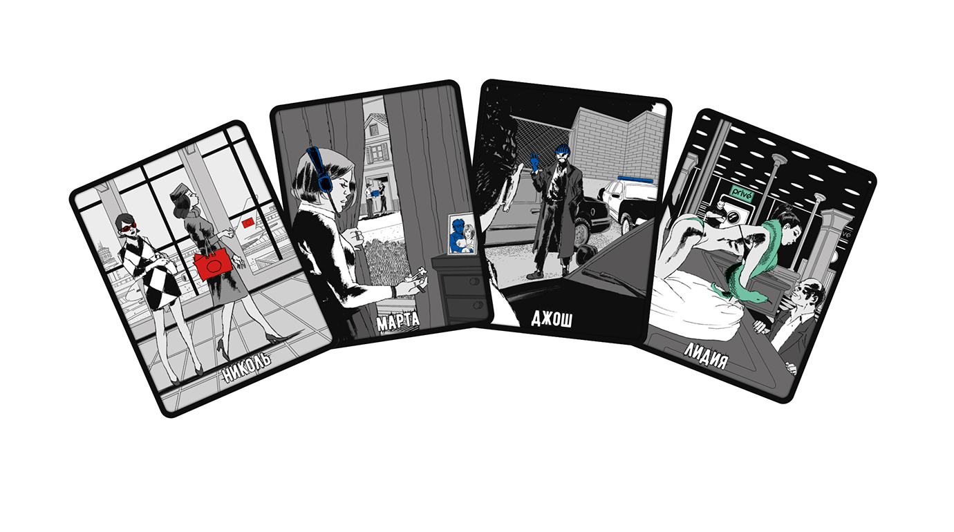 Niza Gams 3 Segreti gioco di carte veloce compagnia