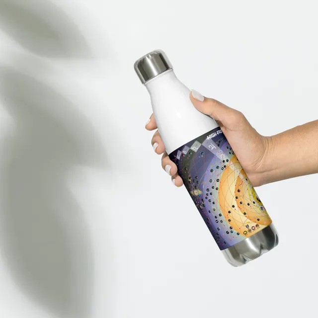 ION High Frontier 4 All borraccia acciaio 500 ml mappa