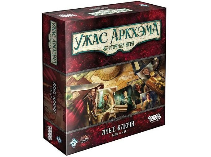 Fantasy Flight Arkham Horror LCG Chiavi ScARLatte investigatori 234 carte
