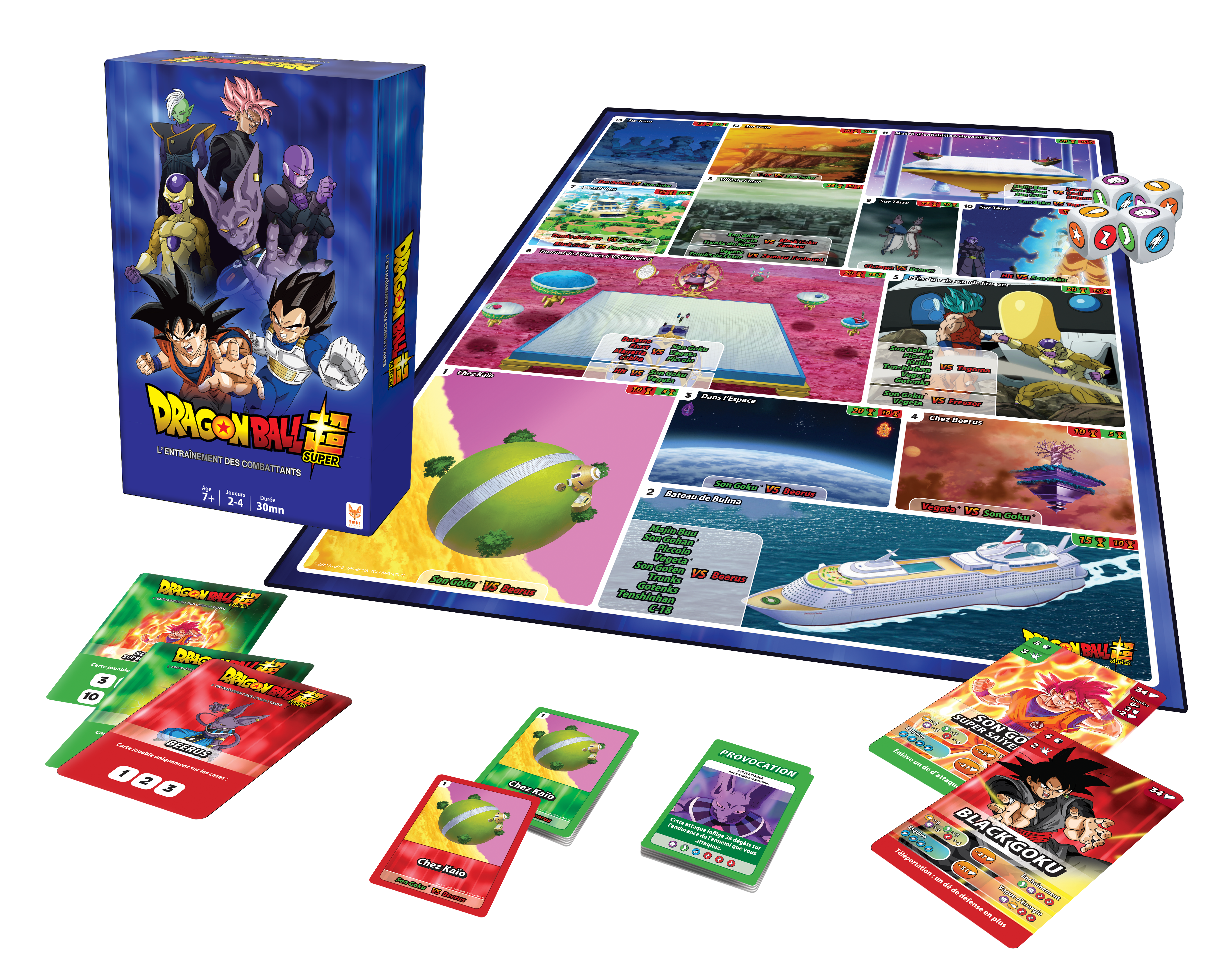 Topi Games Dragon Ball Super gioco da tavolo Guerriers
