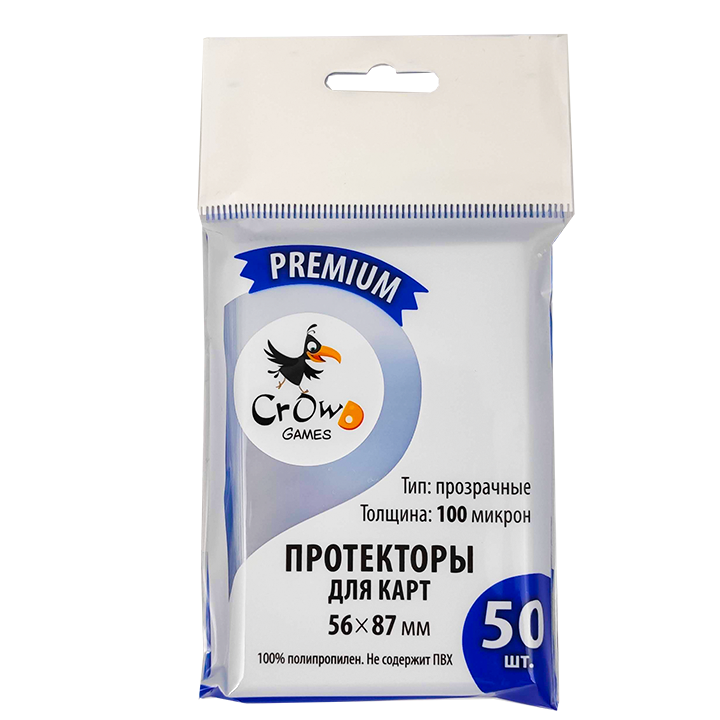 Crowd Games Premium bustine 56x87 mm 50 pezzi