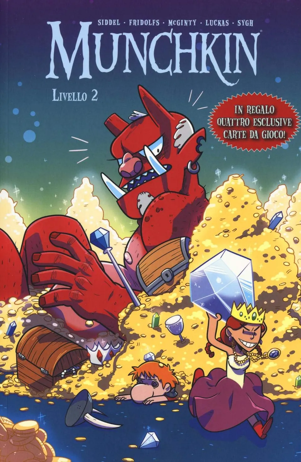 Raven Munchkin 2 fumetto con gadget volume 2