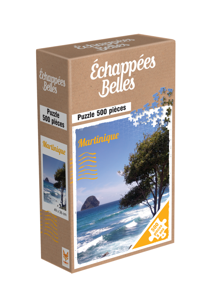 Topi Games Beautiful Escapes Martinique puzzle 500 pezzi Caraibi
