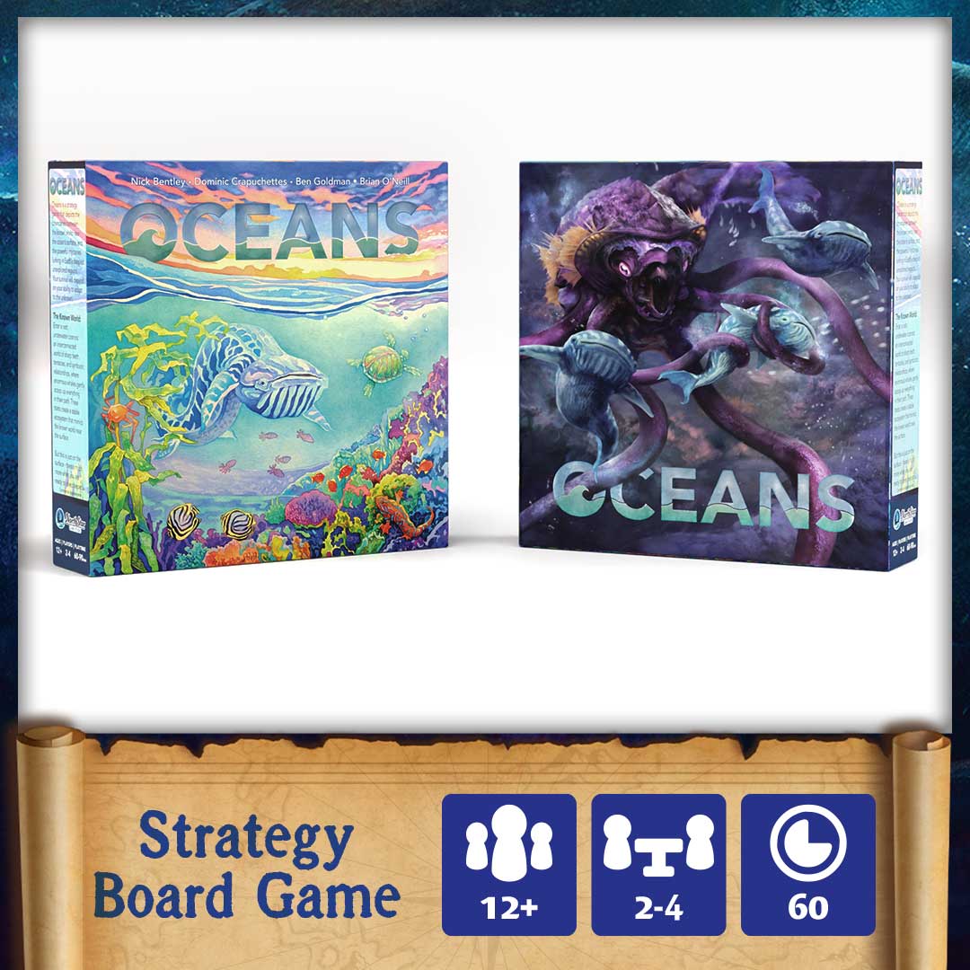 North Star Games Oceans gioco da tavolo strategico 2-4 giocatori