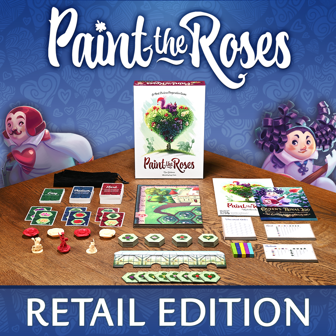 North Star Games Paint the Roses gioco cooperativo 2-5 giocatori
